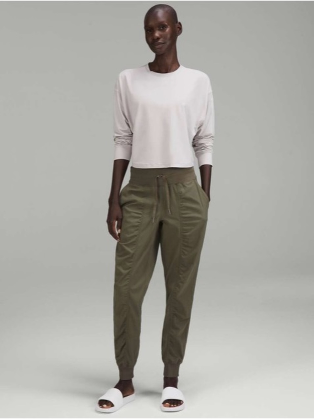 Lululemon Dance Studio Mid-Rise Jogger in Carob Brown